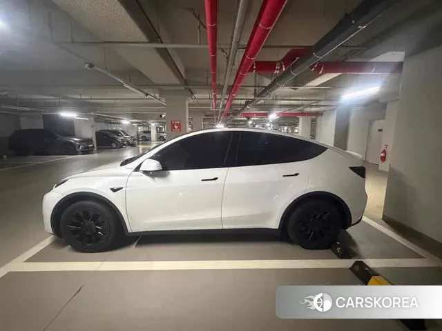 Tesla Model Y 2025 Белый из Кореи, фото 5