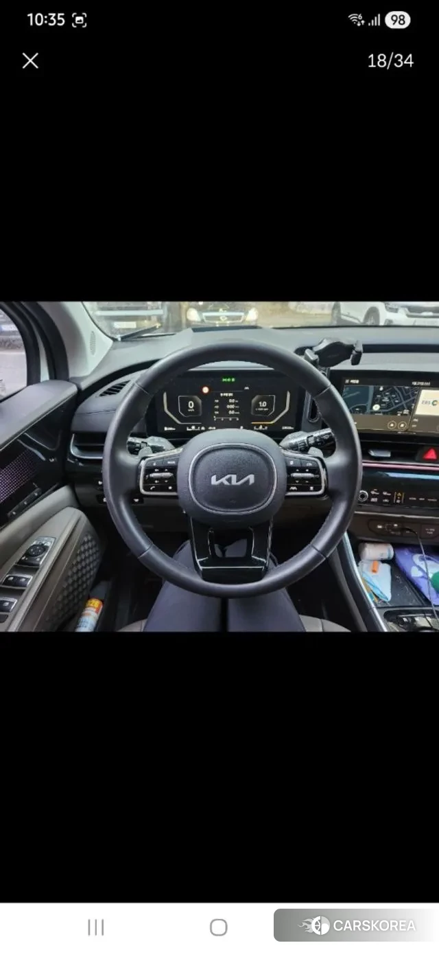 Kia The New Carnival 4th Generation 2024 Белый из Кореи, фото 5