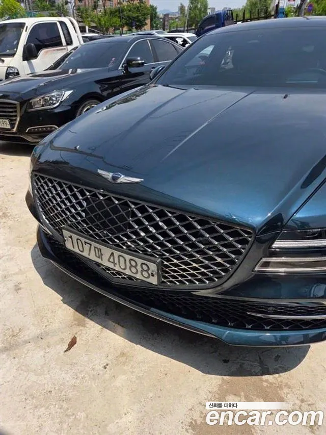 Genesis G80 (RG3) 2020 Синий из Кореи, фото 5