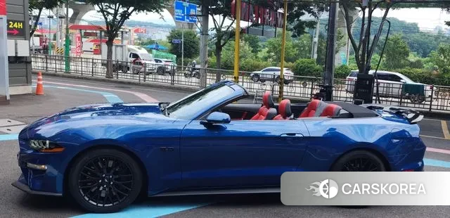 Ford Mustang 2022 Синий из Кореи, фото 5