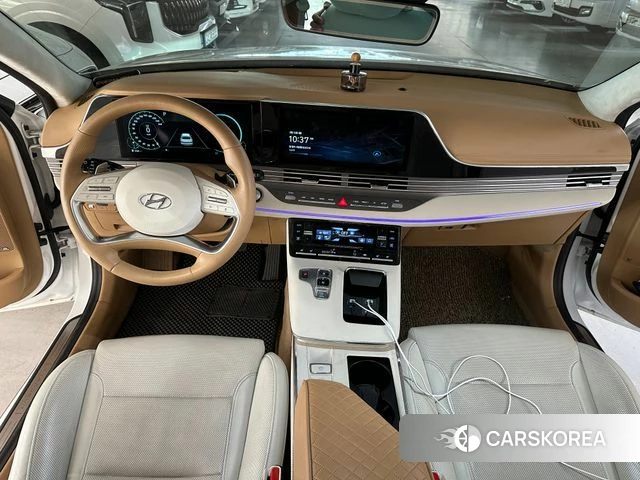 Hyundai The New Grandeur IG Hybrid 2021 Белый из Кореи, фото 5