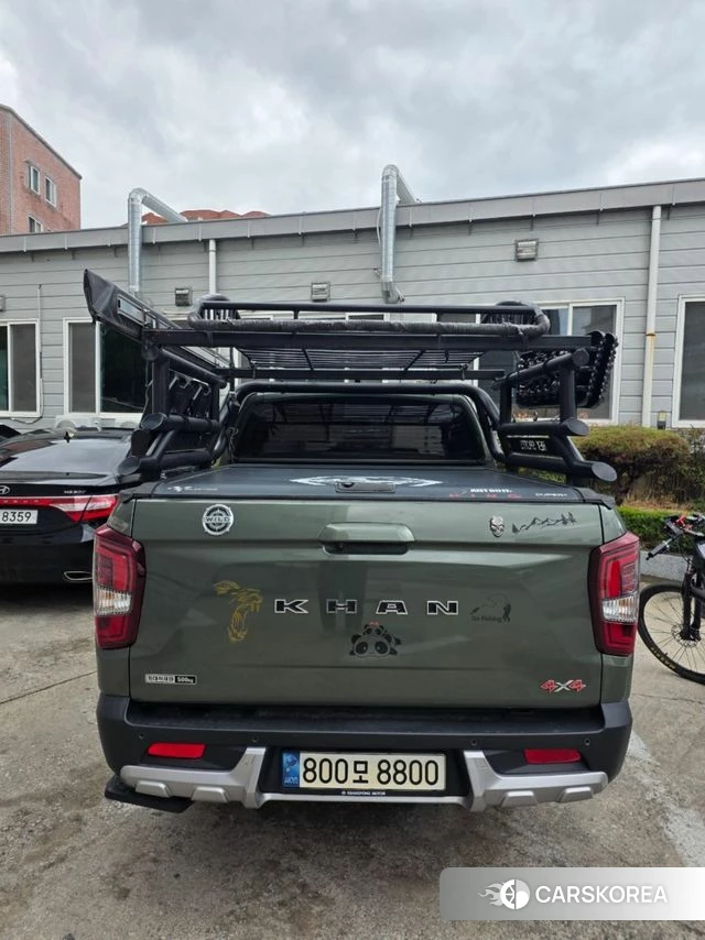 Ssangyong The New Rexton Sports Cannes 2022 Темно-зеленый из Кореи, фото 5