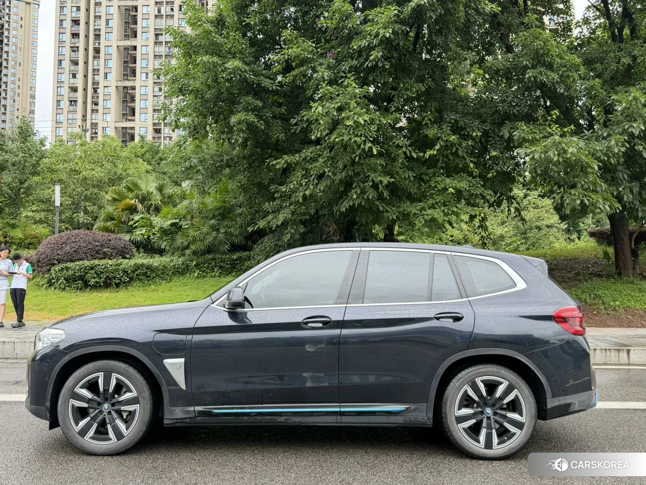 BMW iX3 2021 Синий из Китая, фото 6