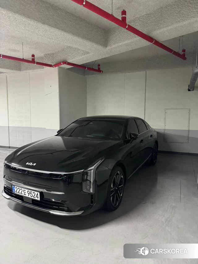 Kia The New K8 Hybrid 2025 Черный из Кореи, фото 5