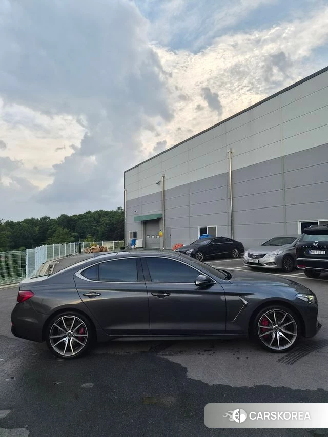 Genesis G70 2018 Серый из Кореи, фото 6