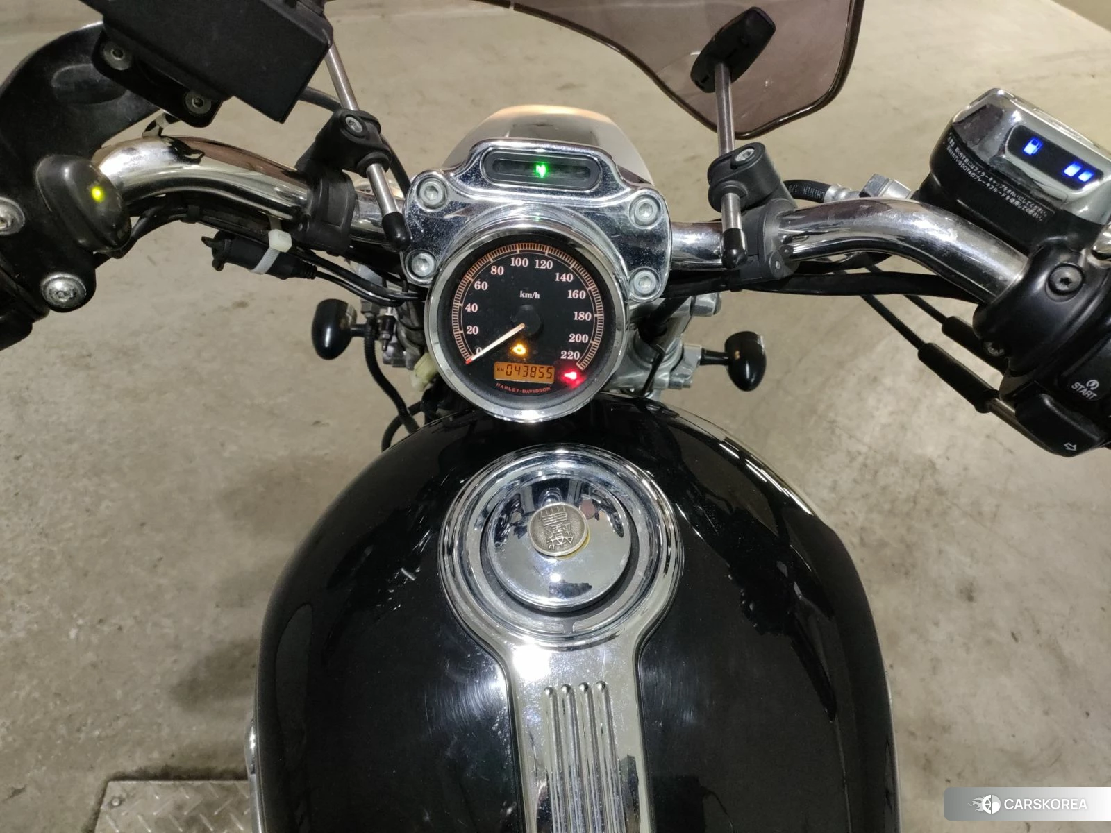 Harley-Davidson Sportster XL1200C 2011 из Японии, фото 4