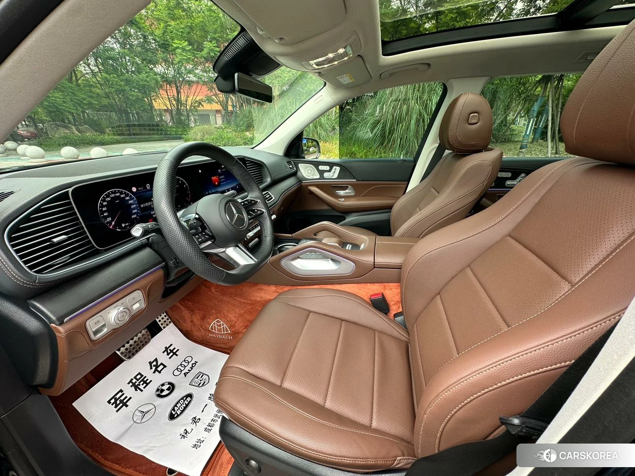 Mercedes-Benz GLS 2023 Зеленый из Китая, фото 5