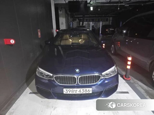 BMW 5 Series (G30) 2020 Синий из Кореи, фото 5