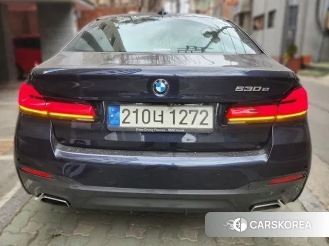 BMW 5 Series (G30) 2021 Черный из Кореи, фото 5