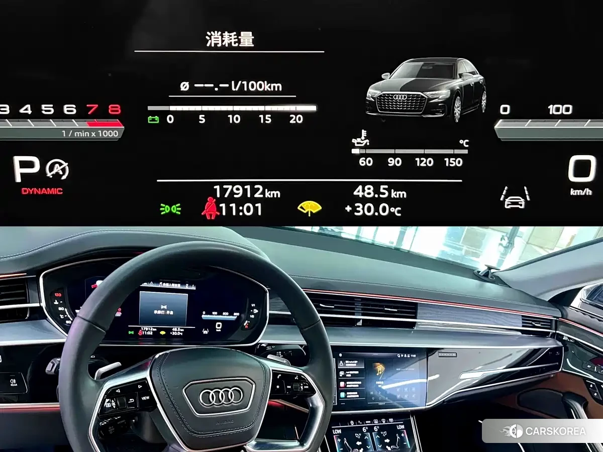 Audi A8 2024 Черный из Китая, фото 6