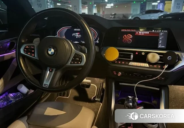 BMW 4 Series (G22) 2022 Черный из Кореи, фото 5