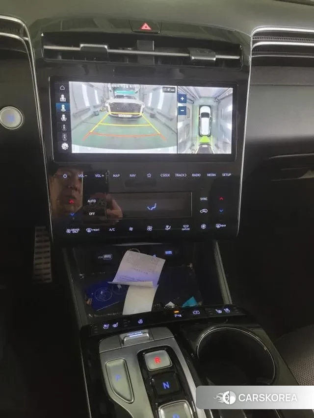 Hyundai Tucson Hybrid (NX4) 2022 Белый из Кореи, фото 6