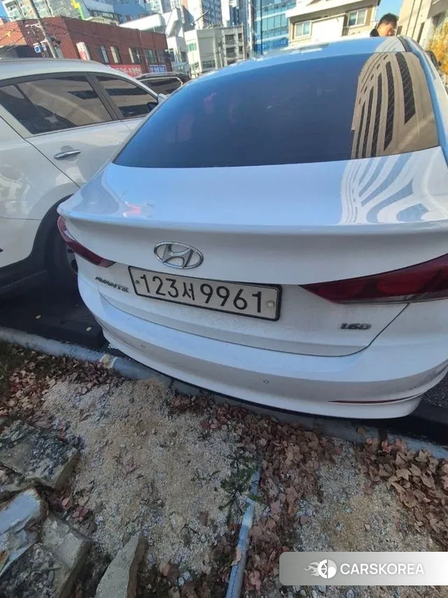 Hyundai Avante AD 2018 Белый из Кореи, фото 6