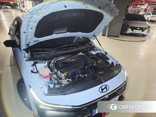 Hyundai The New Avante (CN7) 2023 Небесно-голубой из Кореи, фото 6