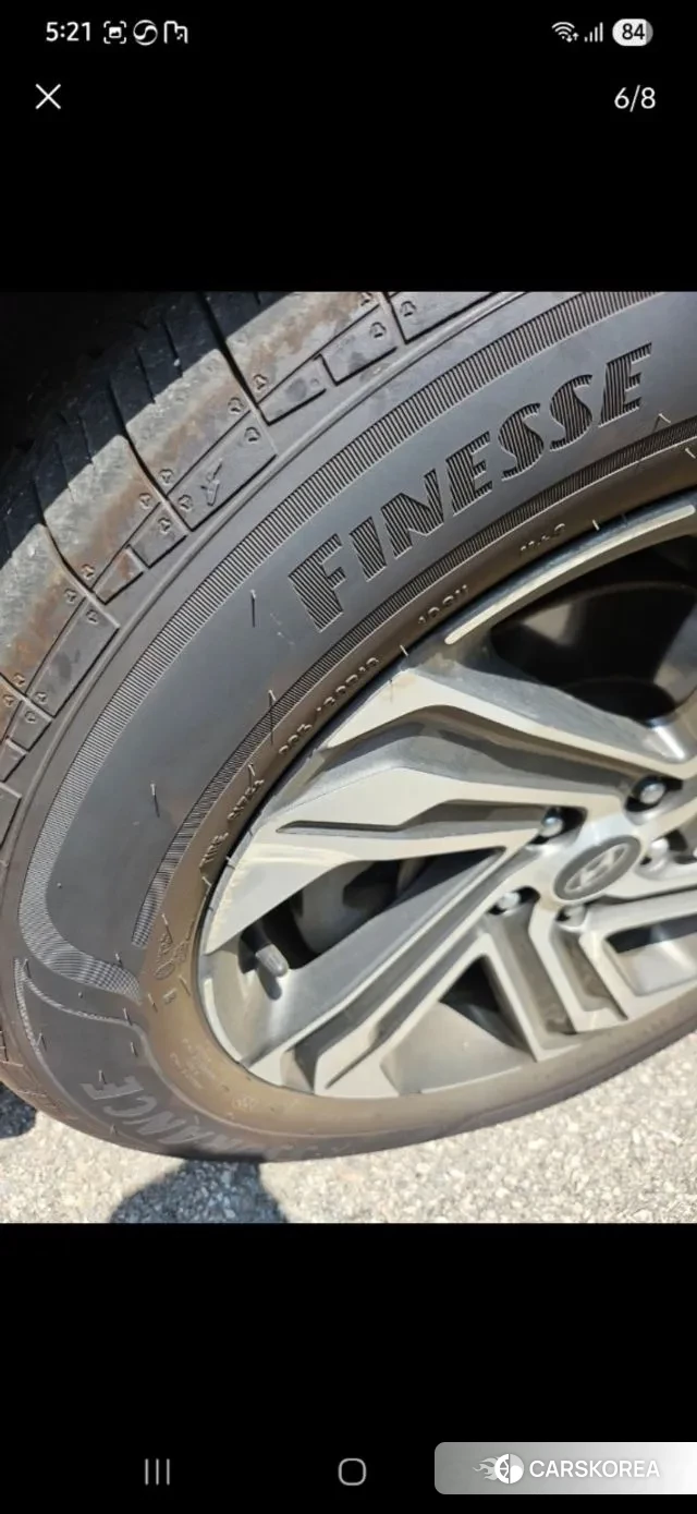 Hyundai The New Santa Fe 2022 Белый из Кореи, фото 6