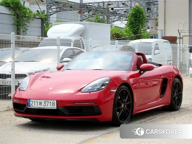 Porsche 718 Boxster 2024 Красный из Кореи, фото 6