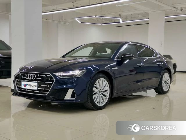 Audi A7L 2023 Синий из Китая, фото 6