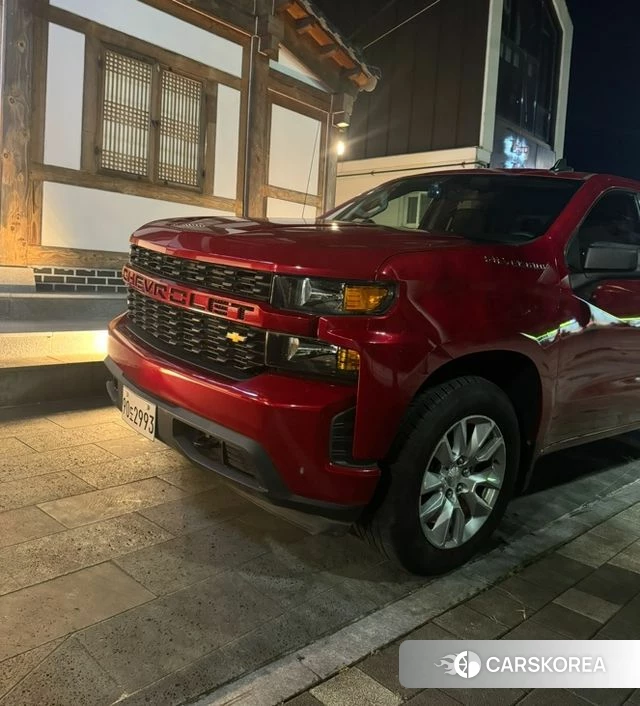 Chevrolet Silverado 2021 Красный из Кореи, фото 6