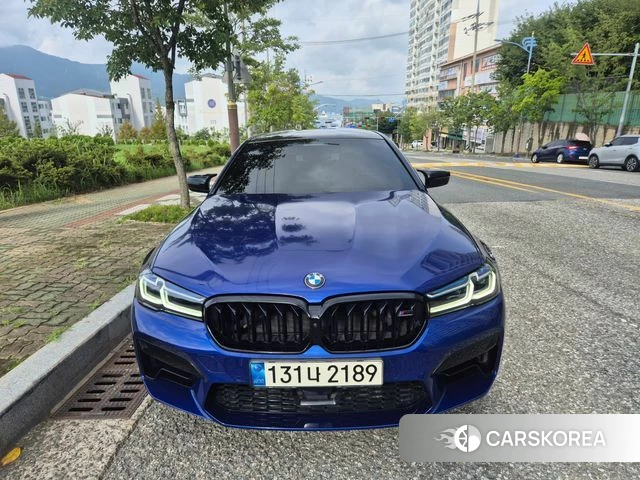 BMW M5 (F90) 2021 Синий из Кореи, фото 6