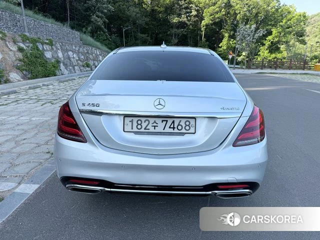 Mercedes-Benz S-Class W222 2018 Серебряный из Кореи, фото 6