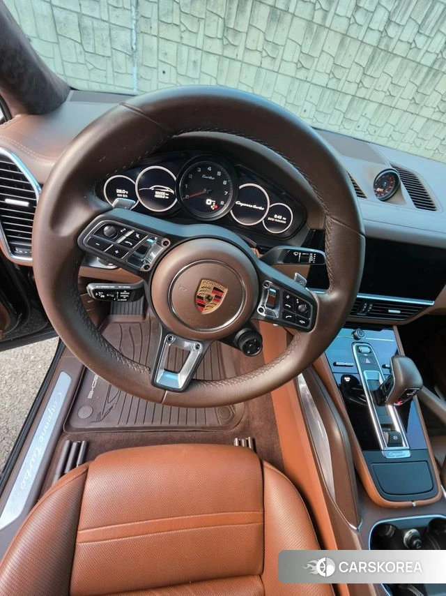 Porsche Cayenne (PO536) 2020 Черный из Кореи, фото 6