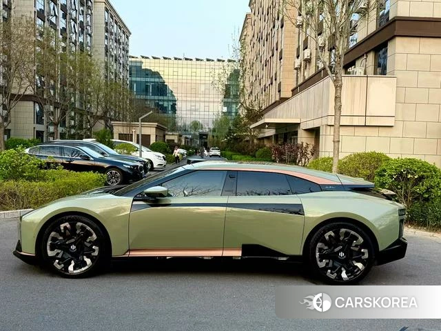 Gao He HiPhi Z 2022 Зеленый из Китая, фото 6