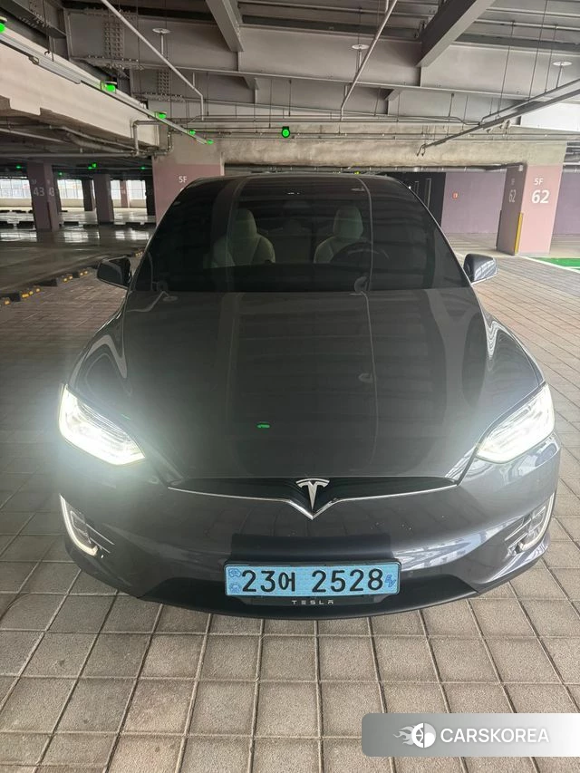 Tesla Model X 2018 Черный из Кореи, фото 6