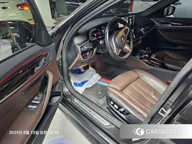 BMW 5 Series (G30) 2022 Серый из Кореи, фото 6