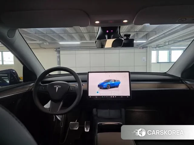 Tesla Model Y 2023 Синий из Кореи, фото 6
