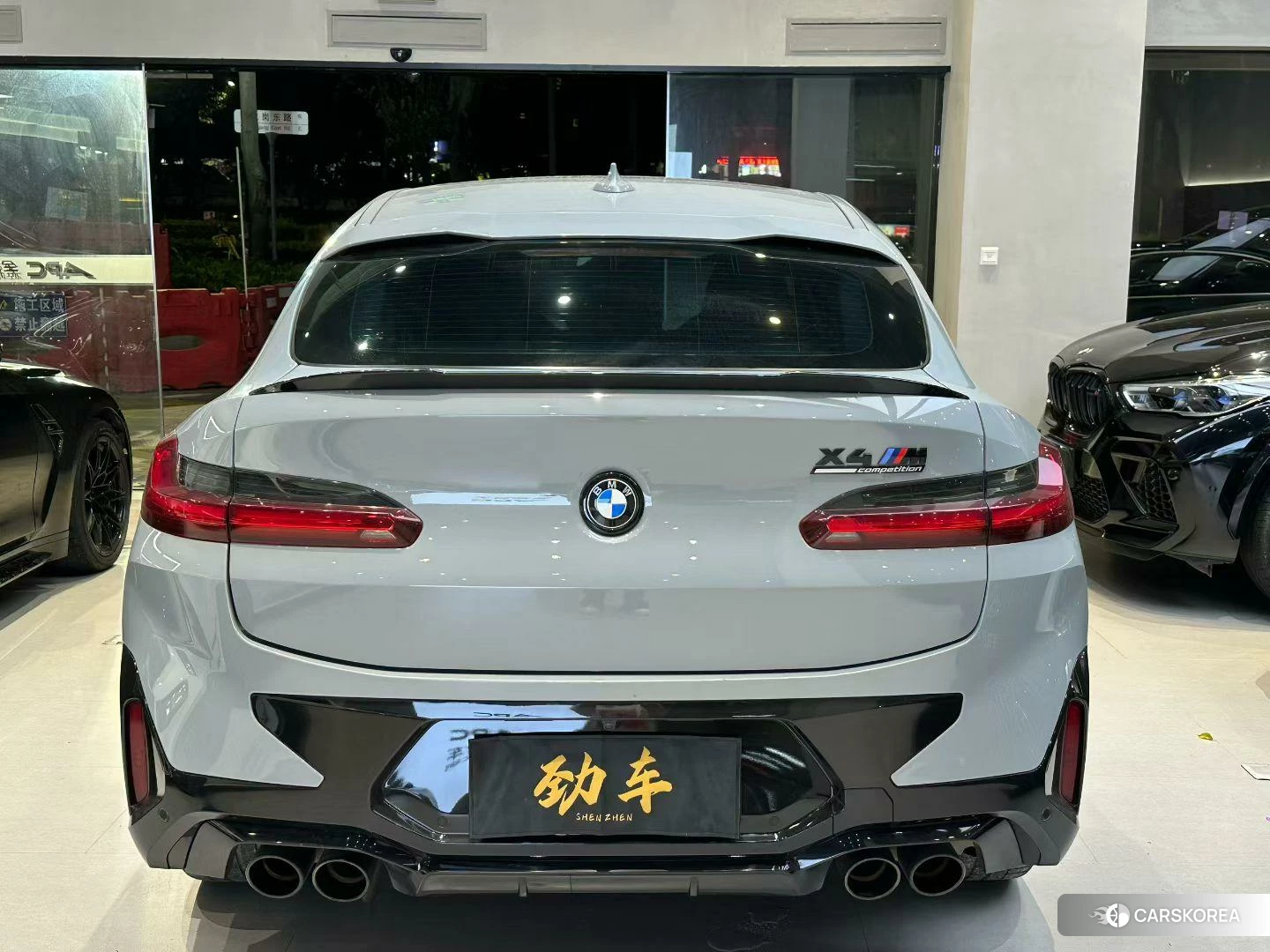 BMW X4 M 2021 Серебристо-серый из Китая, фото 6