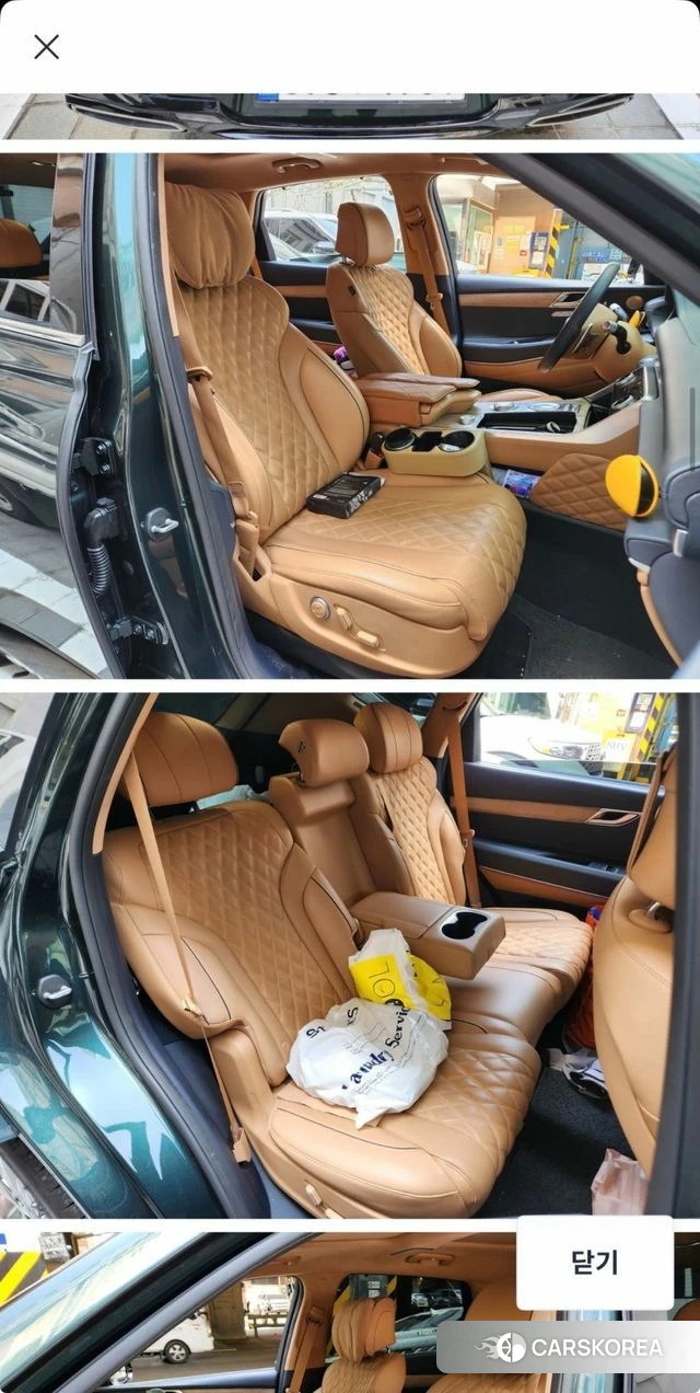 Genesis GV80 2021 Зеленый из Кореи, фото 6