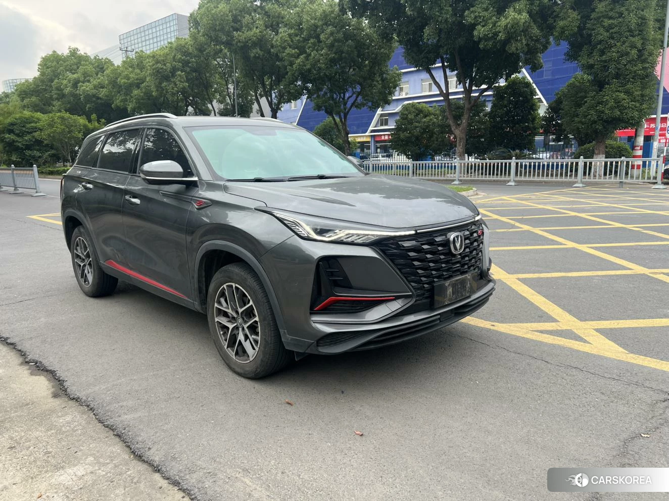 Chang'an CS75 PLUS 2021 Темно-серый из Китая, фото 6