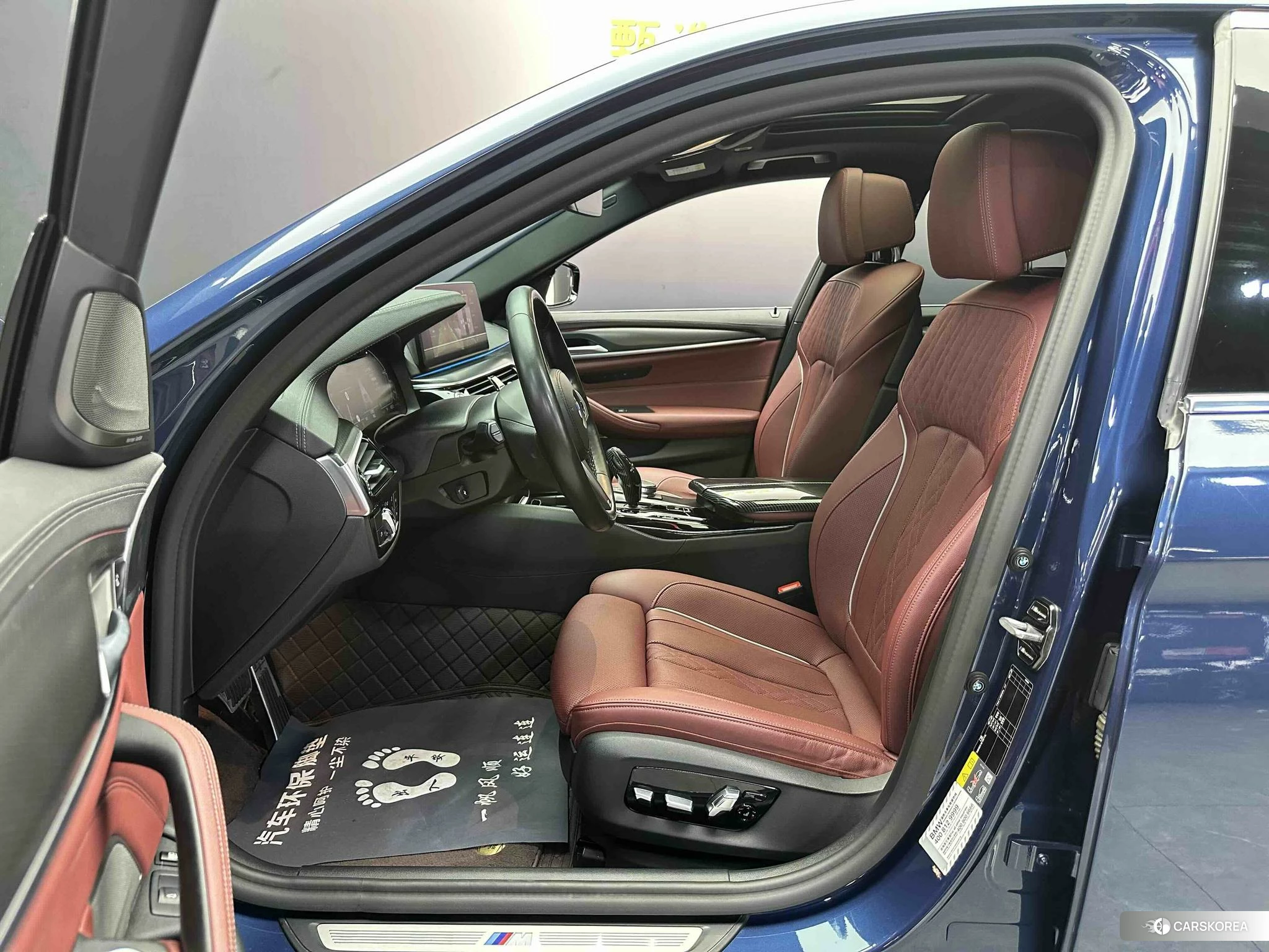 BMW 5 series PHEV 2020 Синий из Китая, фото 6