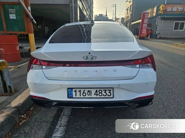 Hyundai Avante (CN7) 2022 Белый из Кореи, фото 6