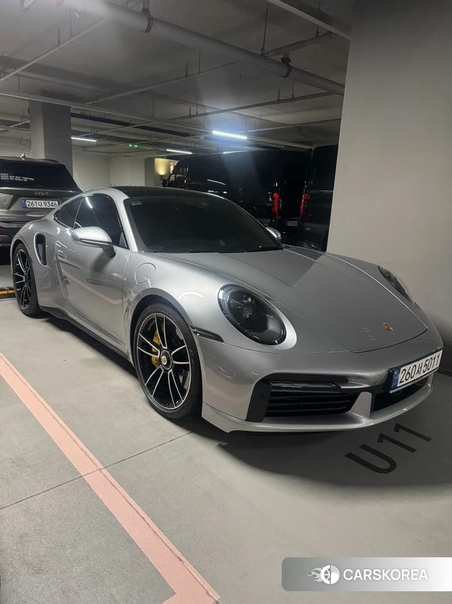 Porsche 911(992) 2022 Серебряный из Кореи, фото 6