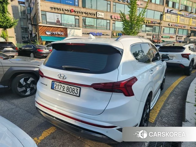 Hyundai The New Santa Fe 2023 Белый из Кореи, фото 6