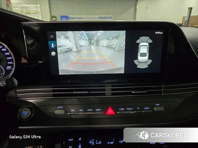 Hyundai The New Grandeur IG Hybrid 2022 Черный из Кореи, фото 6