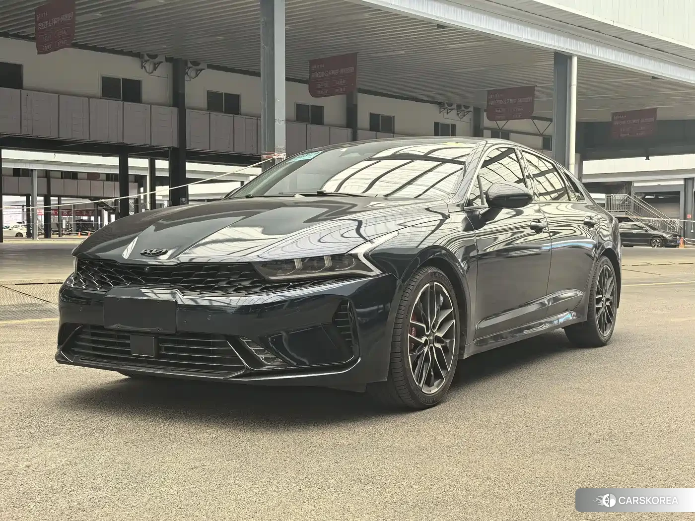 Kia K5 2021 Синий из Китая, фото 6