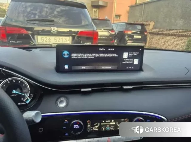 Genesis GV70 2021 Черный из Кореи, фото 6