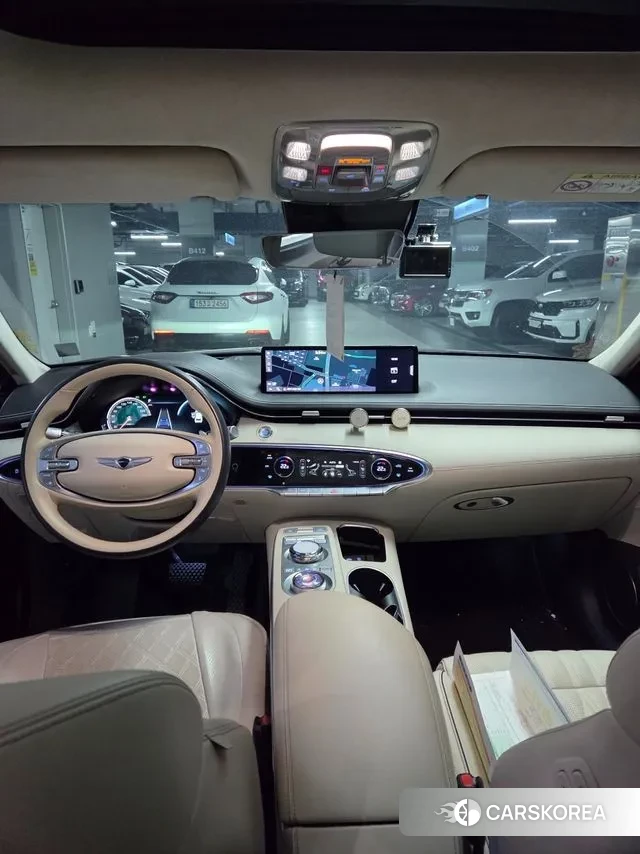 Genesis GV70 2021 Синий из Кореи, фото 6