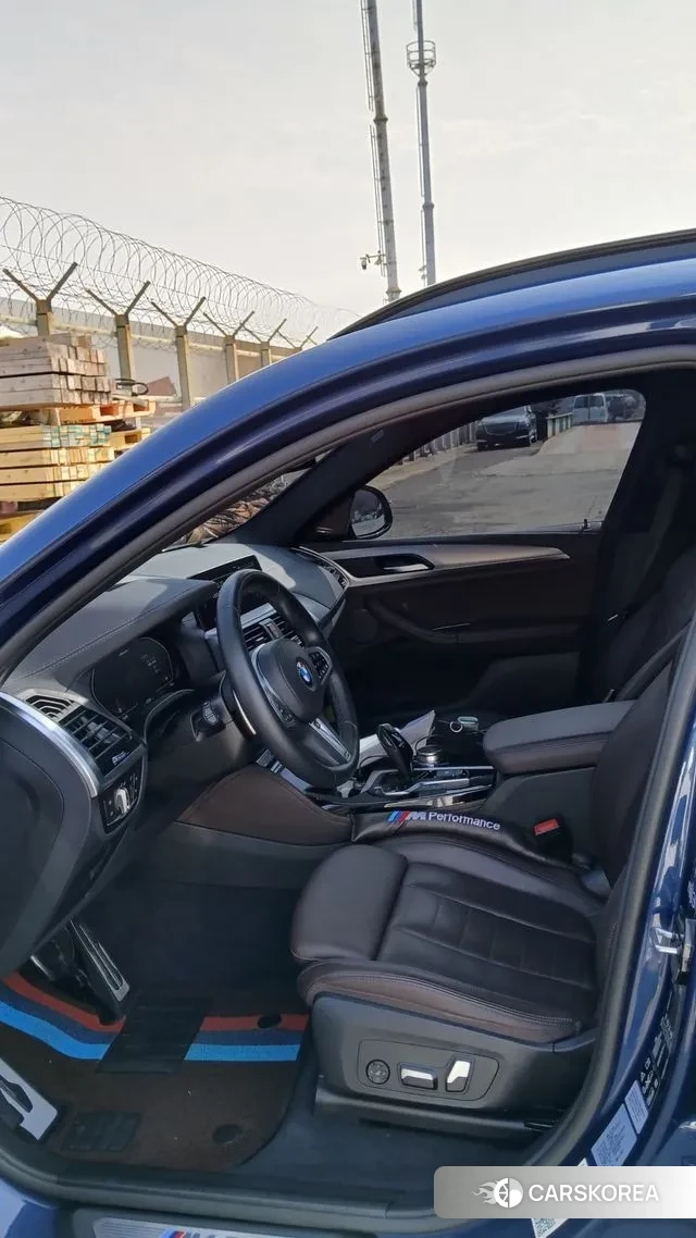 BMW X4 (G02) 2020 Синий из Кореи, фото 6