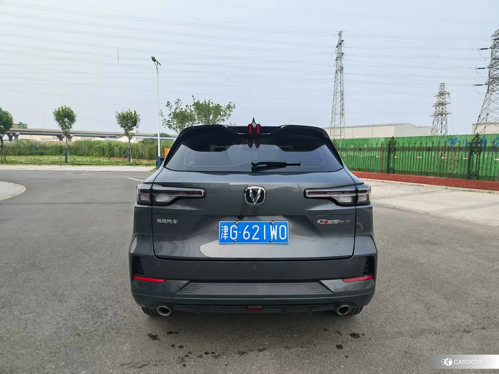 Chang'an CS55 PLUS 2023 Темно-серый из Китая, фото 6