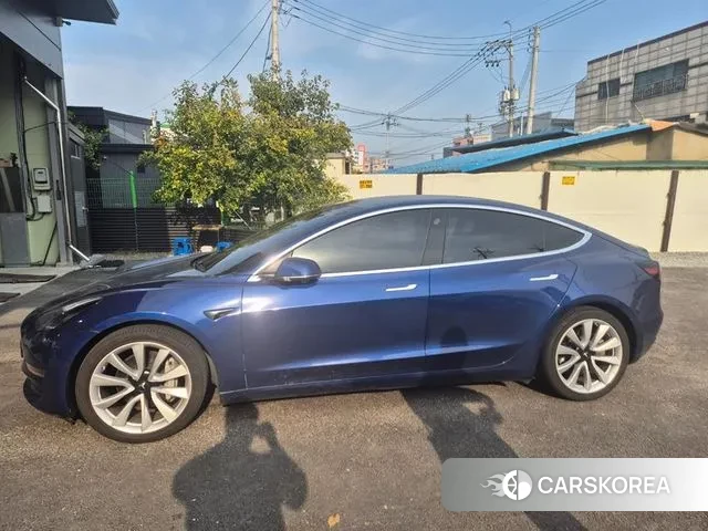 Tesla Model 3 2020 Синий из Кореи, фото 6