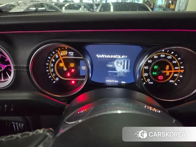 Jeep Wrangler (JL) 2021 Красный из Кореи, фото 6