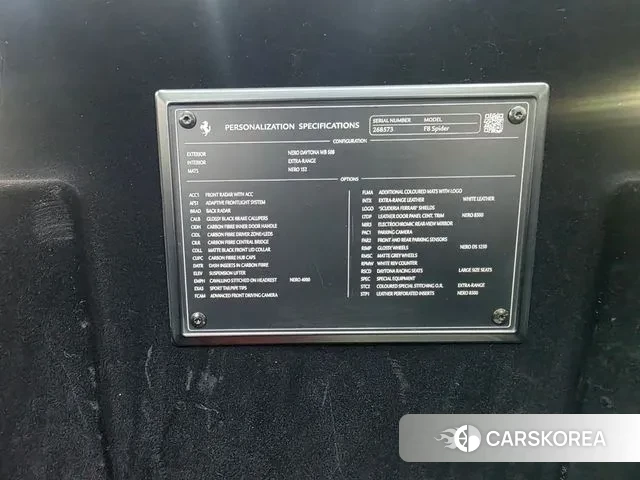 Ferrari F8 Spider id 3110850 из Кореи 11