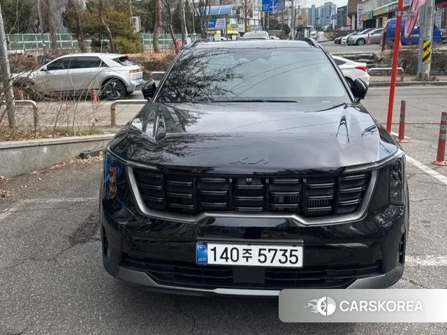 Kia The New Sorento 4th Generation 2025 Черный из Кореи, фото 6