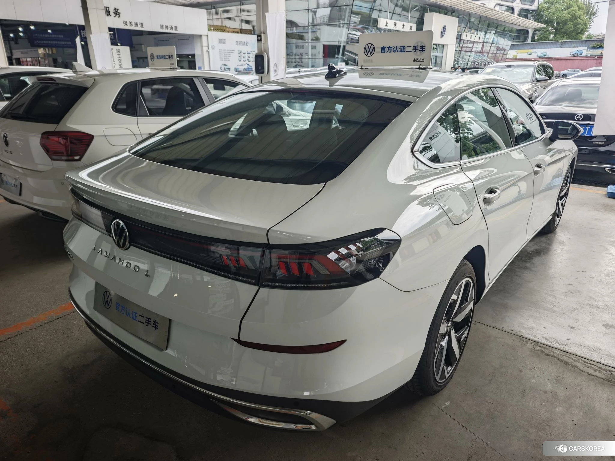 Volkswagen Lingdu 2023 Белый из Китая, фото 6