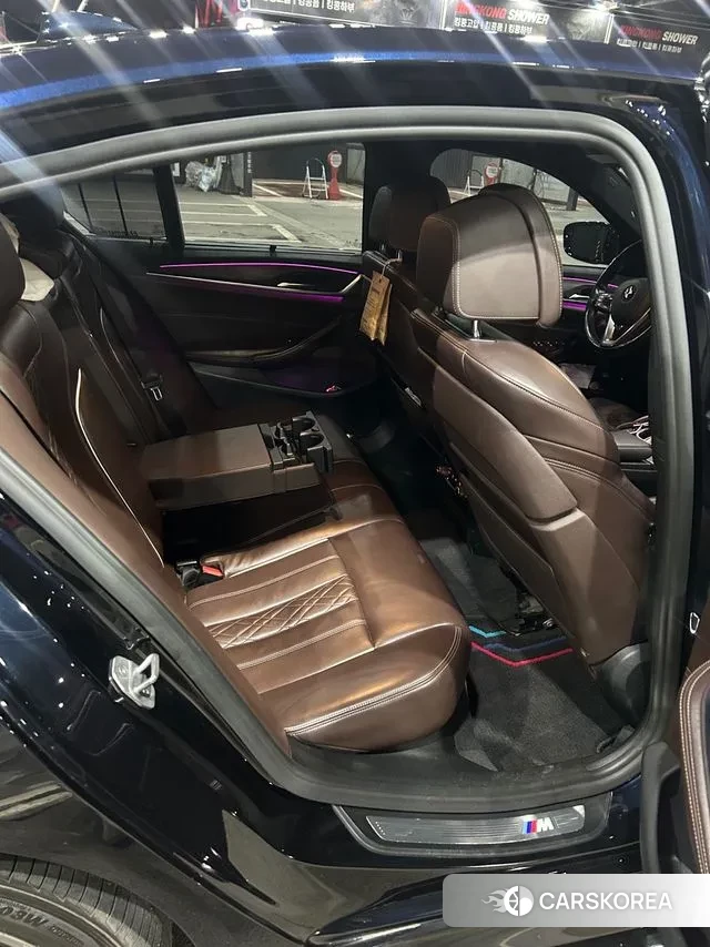 BMW 5 Series (G30) 2018 Синий из Кореи, фото 6