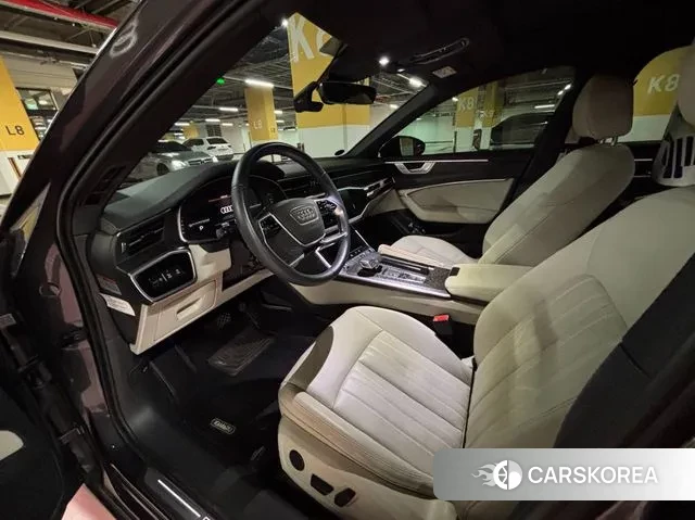 Audi A6 (C8) 2023 Серебристо-серый из Кореи, фото 6