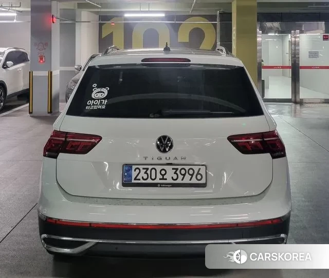 Volkswagen Tiguan second Generation 2023 Белый из Кореи, фото 6